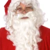 Santa Claus Wig And Beard Set