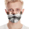 Face Mask Santa Clauses Beard