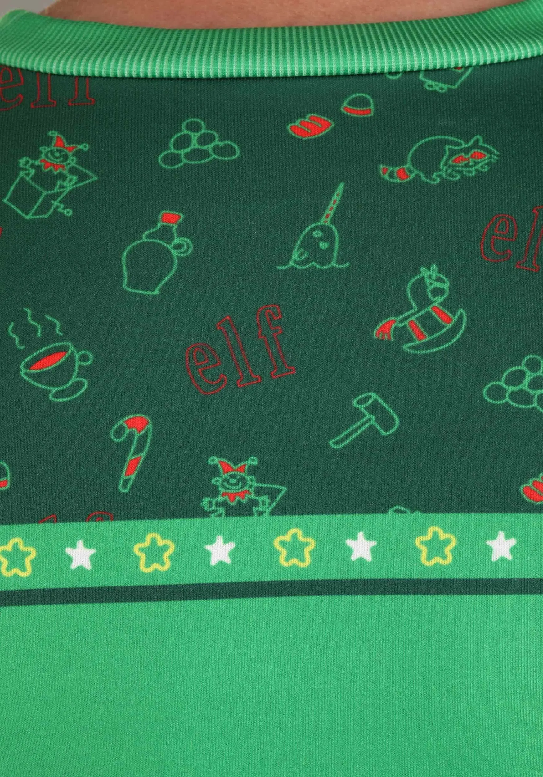 Santa's Coming Elf Adult Ugly Christmas Sweatshirt 10 Santa's Coming Elf Adult Ugly Christmas Sweatshirt - Image 10