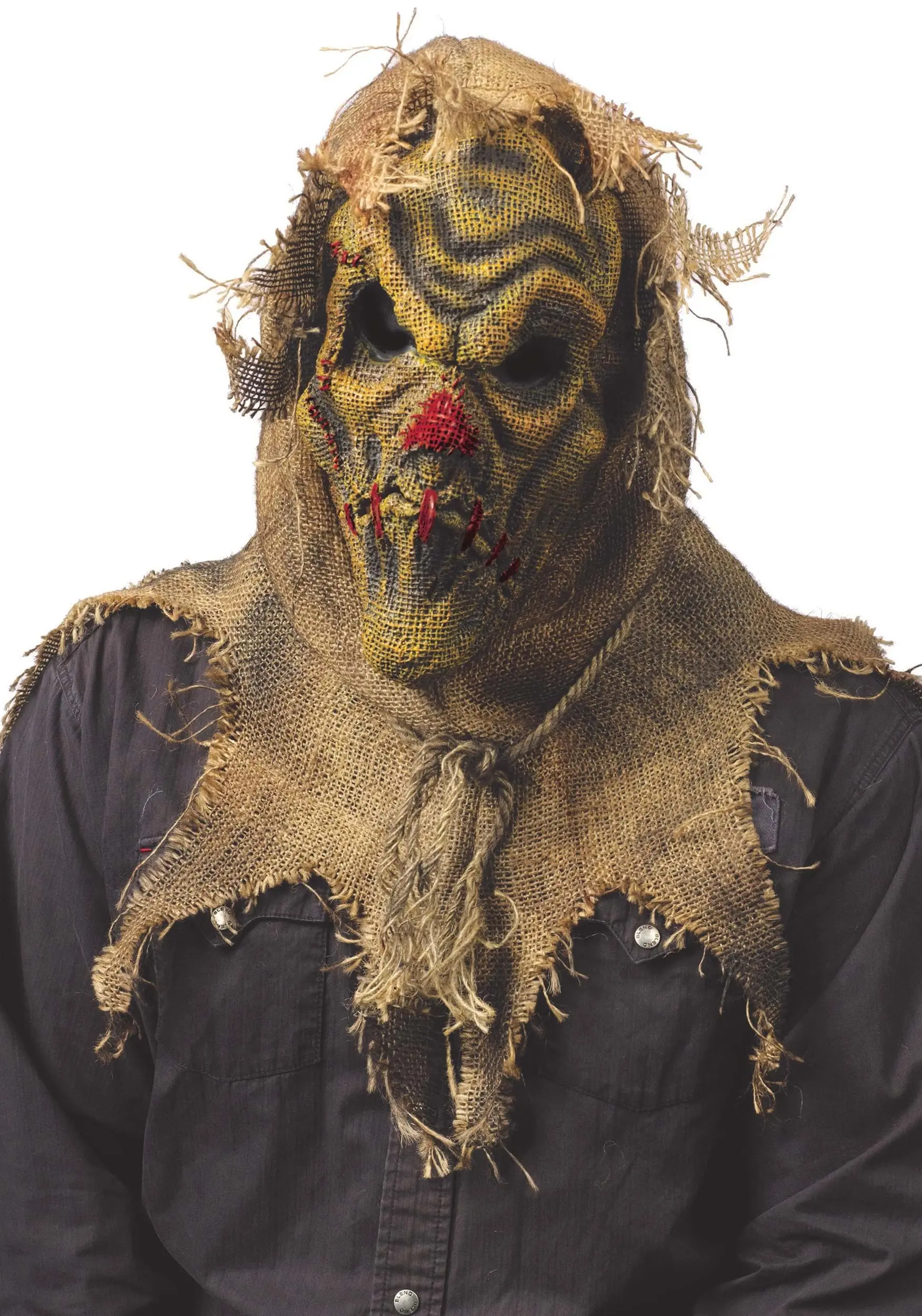 Fun World Scary Adult Scarecrow Mask 1 Fun World Scary Adult Scarecrow Mask