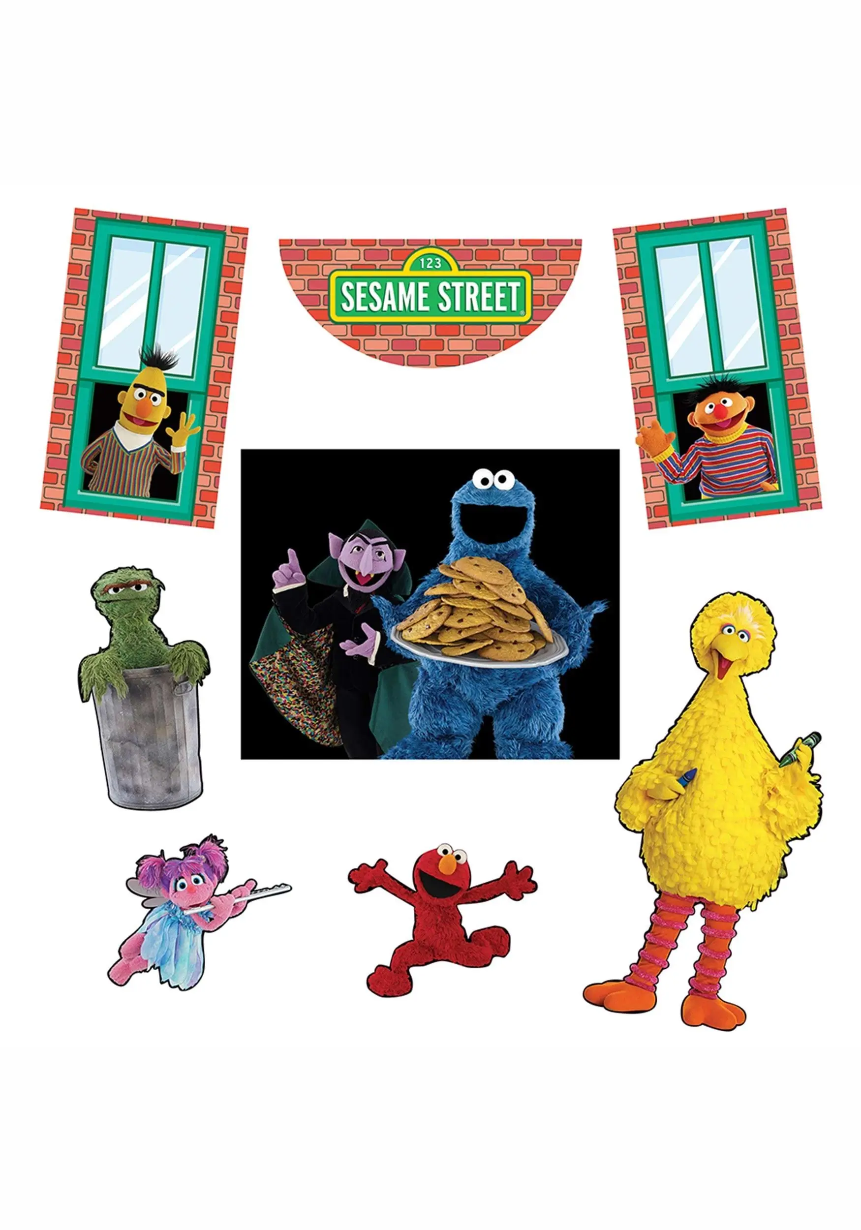 Disguise Trunk Or Treat Sesame Street Decoration Kit 2 Disguise Trunk Or Treat Sesame Street Decoration Kit - Image 2