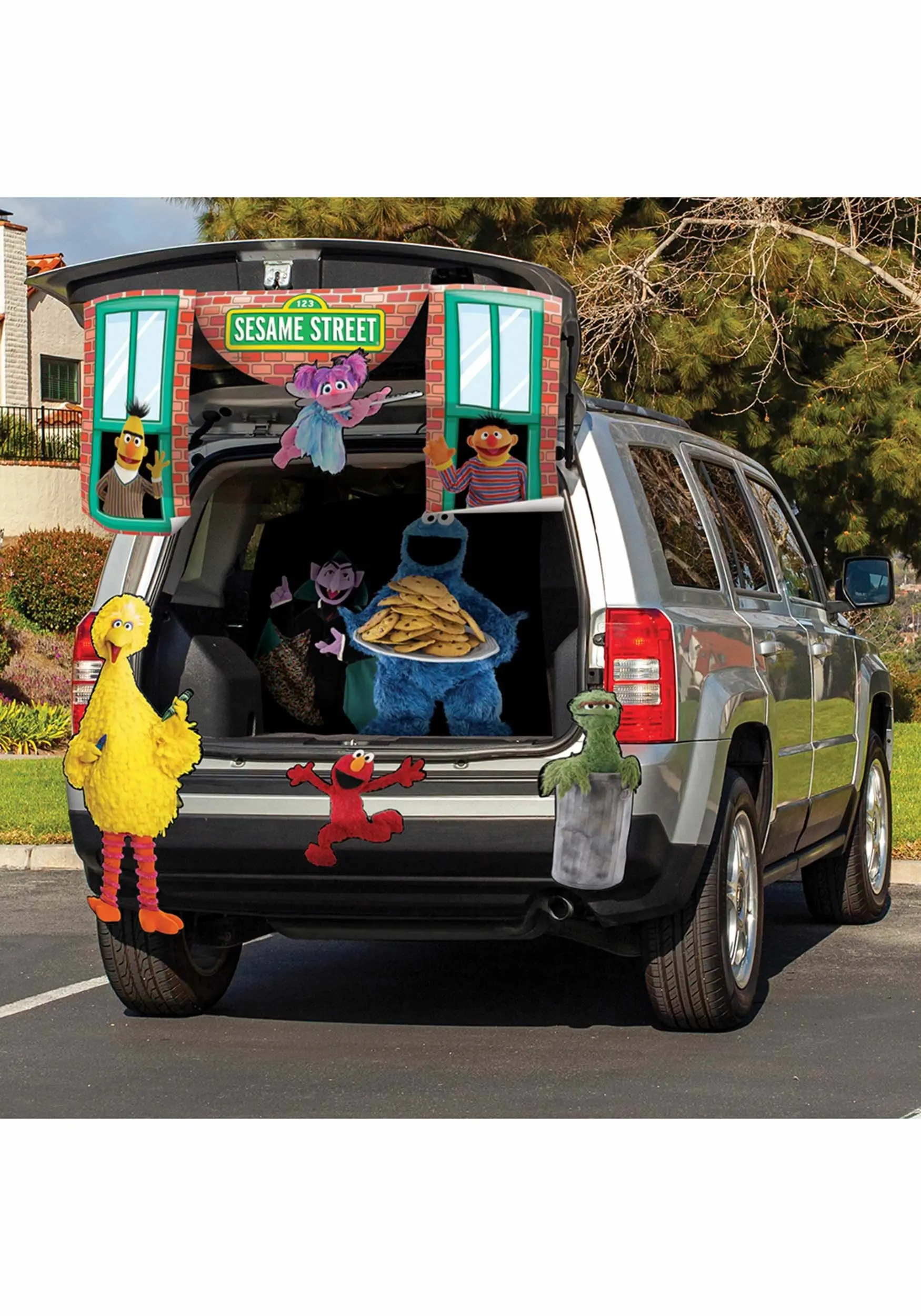 Disguise Trunk Or Treat Sesame Street Decoration Kit 1 Disguise Trunk Or Treat Sesame Street Decoration Kit