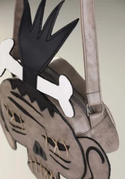 Shrunken Head Costume Purse -Fun Costumes Shop shrunken head purse alt 4