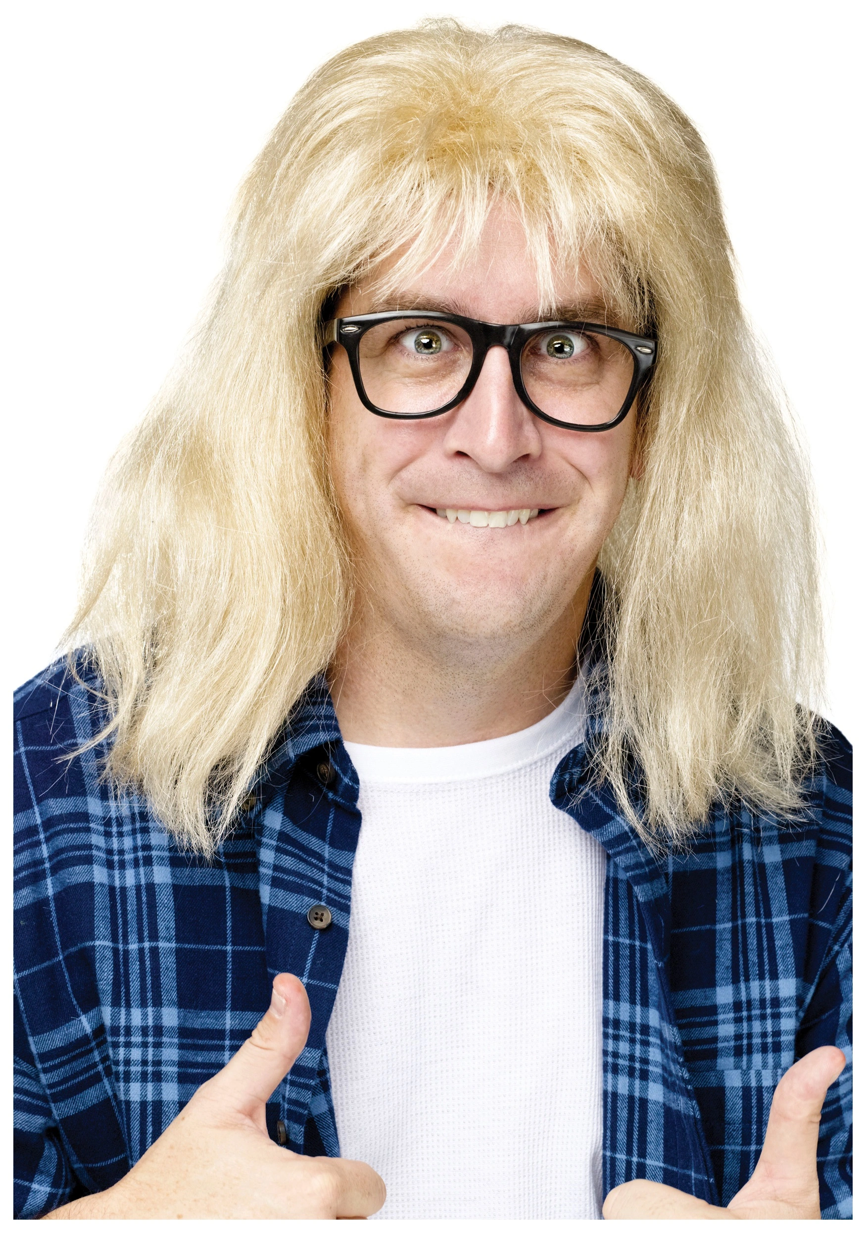 Fun World SNL Garth Algar Wig 1 Fun World SNL Garth Algar Wig