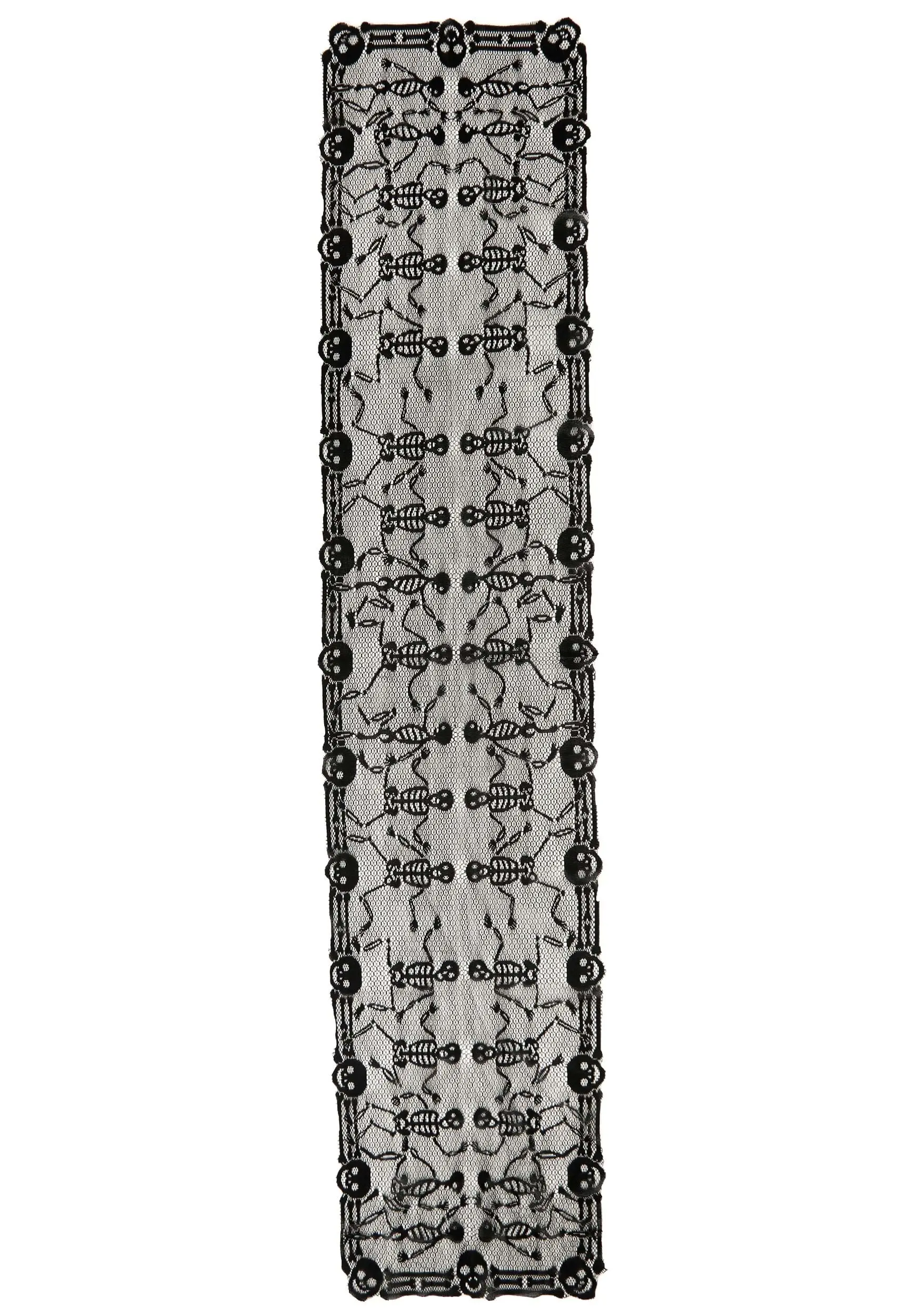 Spooky Skeletons Table Runner Decoration 1 Spooky Skeletons Table Runner Decoration