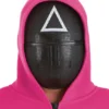 Squid Game Triangle Mask For Adults