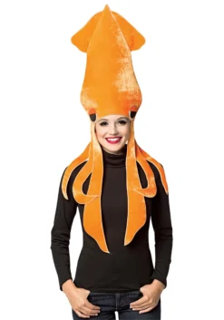 Squid Hat For Adults