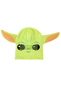 Mandalorian The Child Flip-Down Beanie -Fun Costumes Shop star wars mandalorian the child flip down beanie alt 3