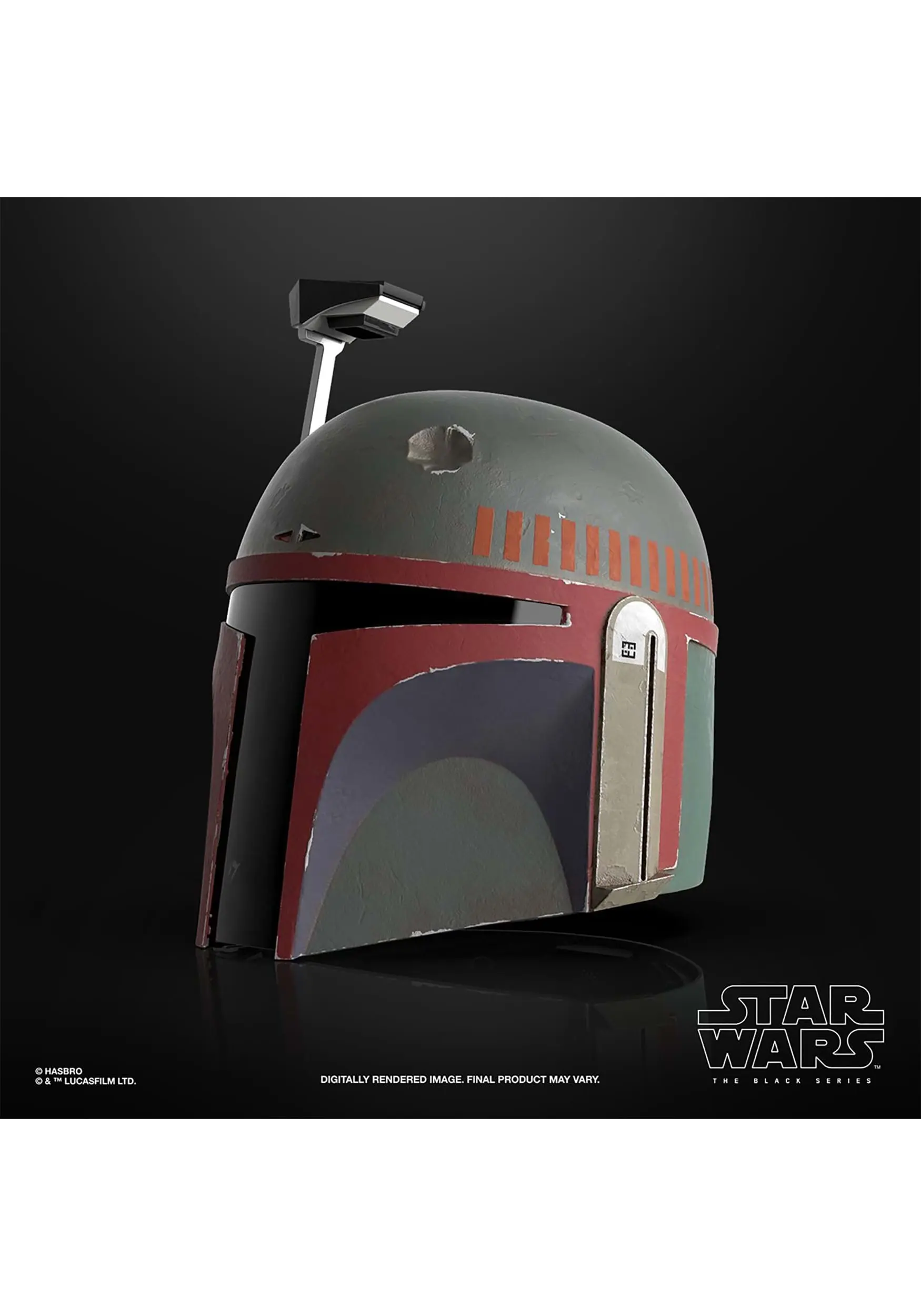 Hasbro Star Wars The Black Series Boba Fett (Re-Armored) Premium Electronic Prop Helmet Replica 3 Hasbro Star Wars The Black Series Boba Fett (Re-Armored) Premium Electronic Prop Helmet Replica - Image 3