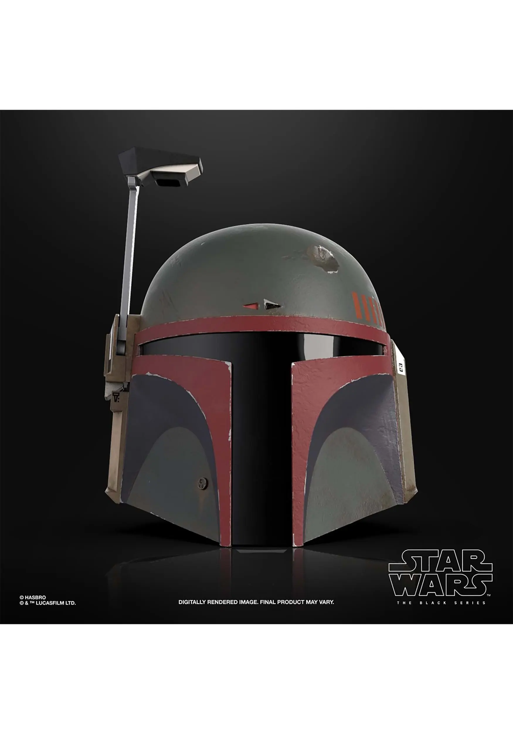 Hasbro Star Wars The Black Series Boba Fett (Re-Armored) Premium Electronic Prop Helmet Replica 5 Hasbro Star Wars The Black Series Boba Fett (Re-Armored) Premium Electronic Prop Helmet Replica - Image 5