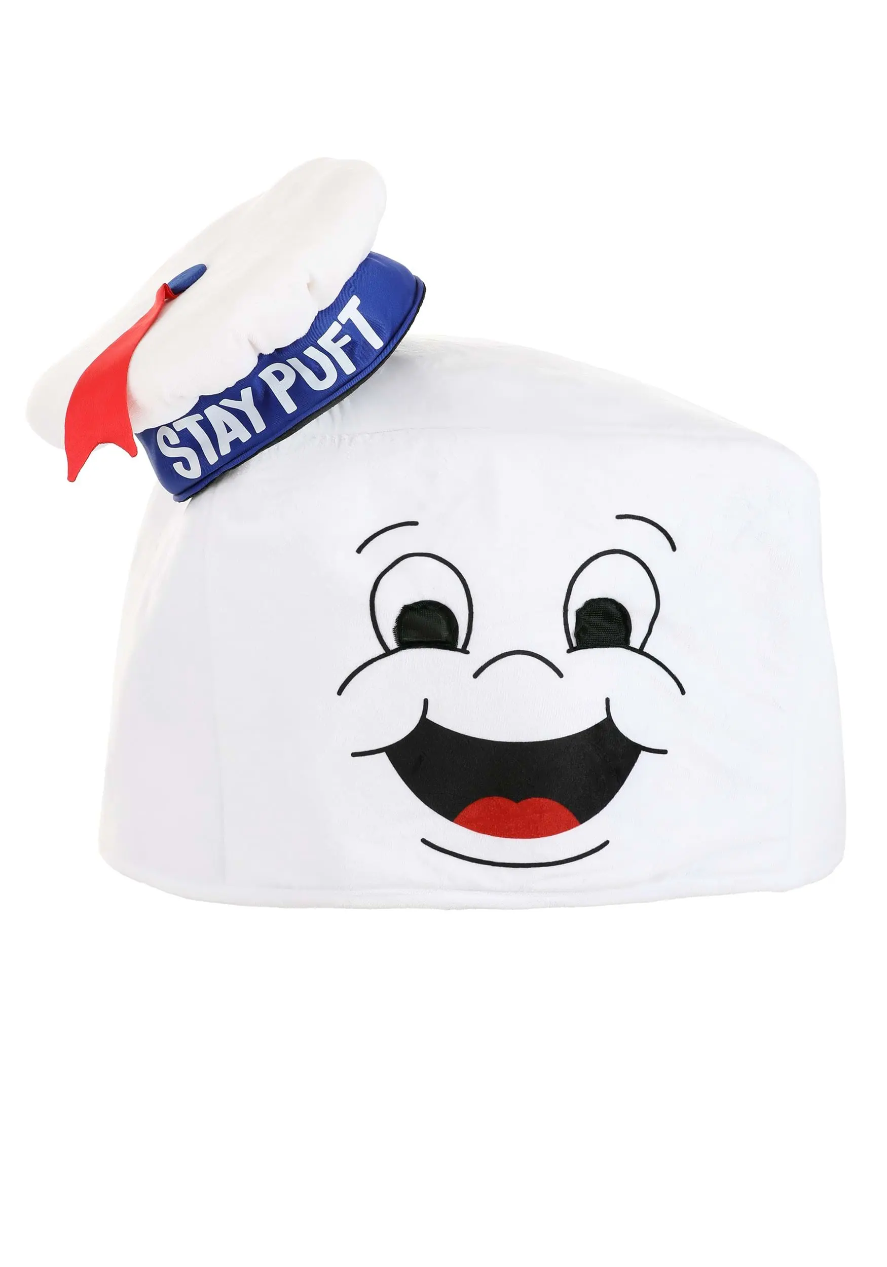 Stay Puft Reversible Adult Hat Mask 2 Stay Puft Reversible Adult Hat Mask - Image 2