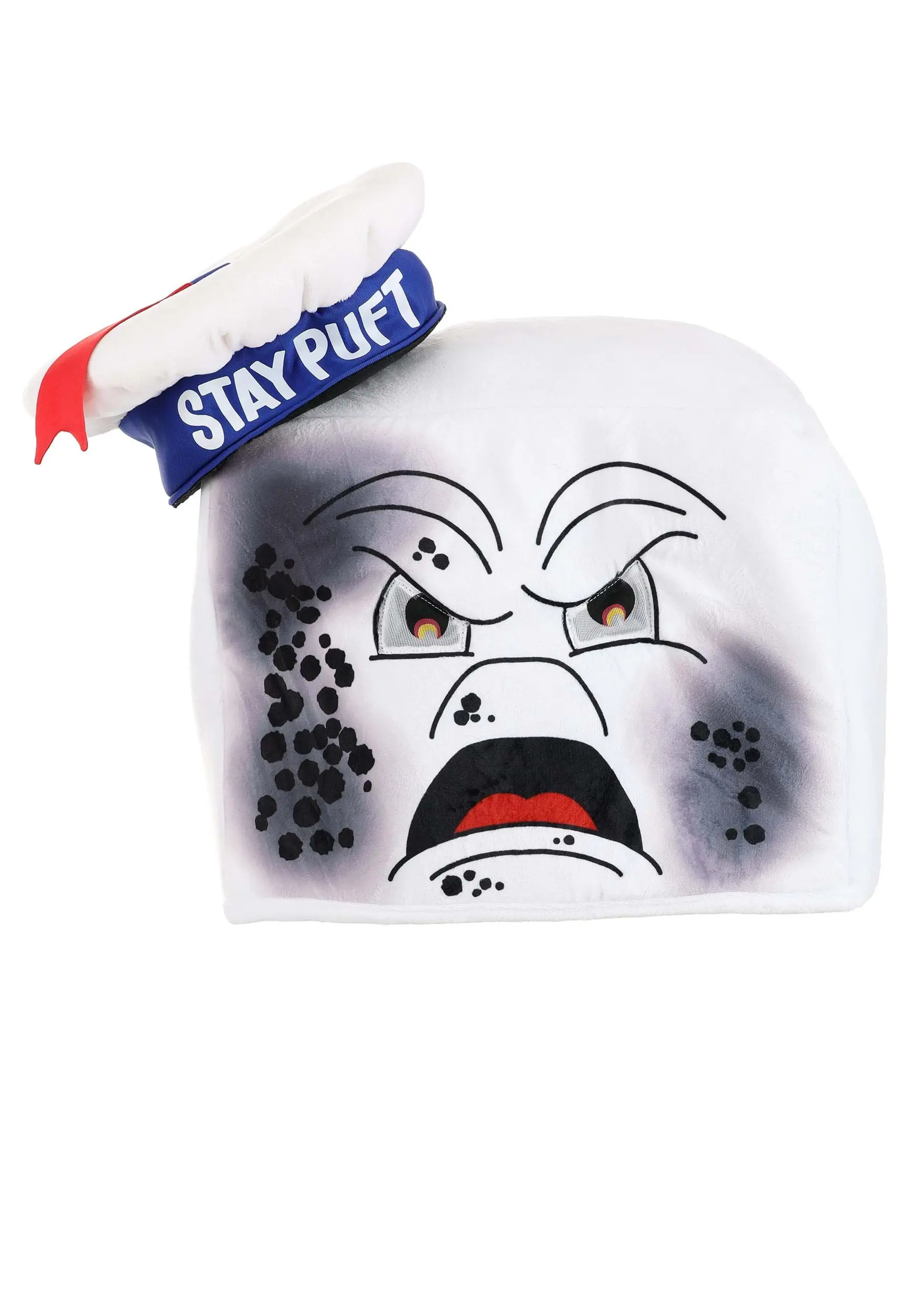 Stay Puft Reversible Adult Hat Mask 3 Stay Puft Reversible Adult Hat Mask - Image 3