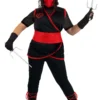 Plus Size Stealth Ninja Costume