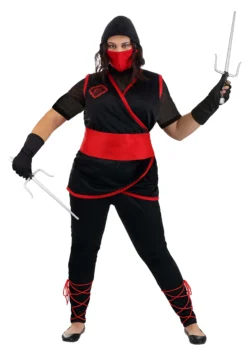 Plus Size Stealth Ninja Costume