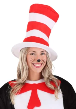 Cat In The Hat Adult Hat -Fun Costumes Shop storybook cat in the hat adult hat alt 11