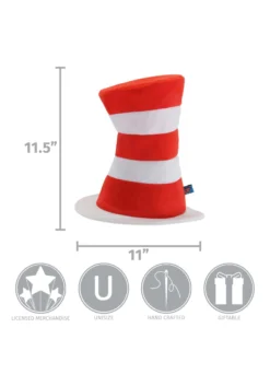 Cat In The Hat Adult Hat -Fun Costumes Shop storybook cat in the hat adult hat alt 4