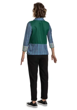 Disguise Stranger Things Deluxe Video Stop Robin S4 Costume For Adults -Fun Costumes Shop stranger things adult deluxe video robin s4 costum alt 1