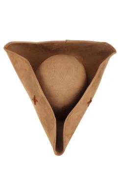Suede Pirate Hat For Women -Fun Costumes Shop suede womens pirate hat alt 2