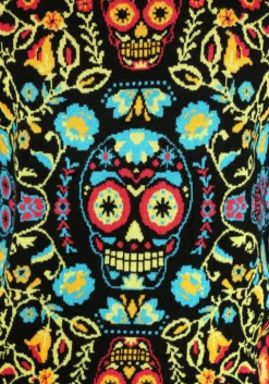 Sugar Skull Halloween Adult Sweater 17 Sugar Skull Halloween Adult Sweater -Fun Costumes Shop sugar skull halloween sweater alt8