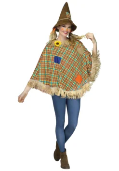Fun World Adult Sweet Scarecrow Poncho
