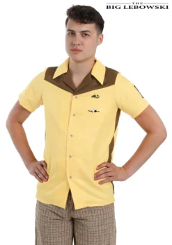 The Big Lebowski Medina Sod Men's Bowling Shirt