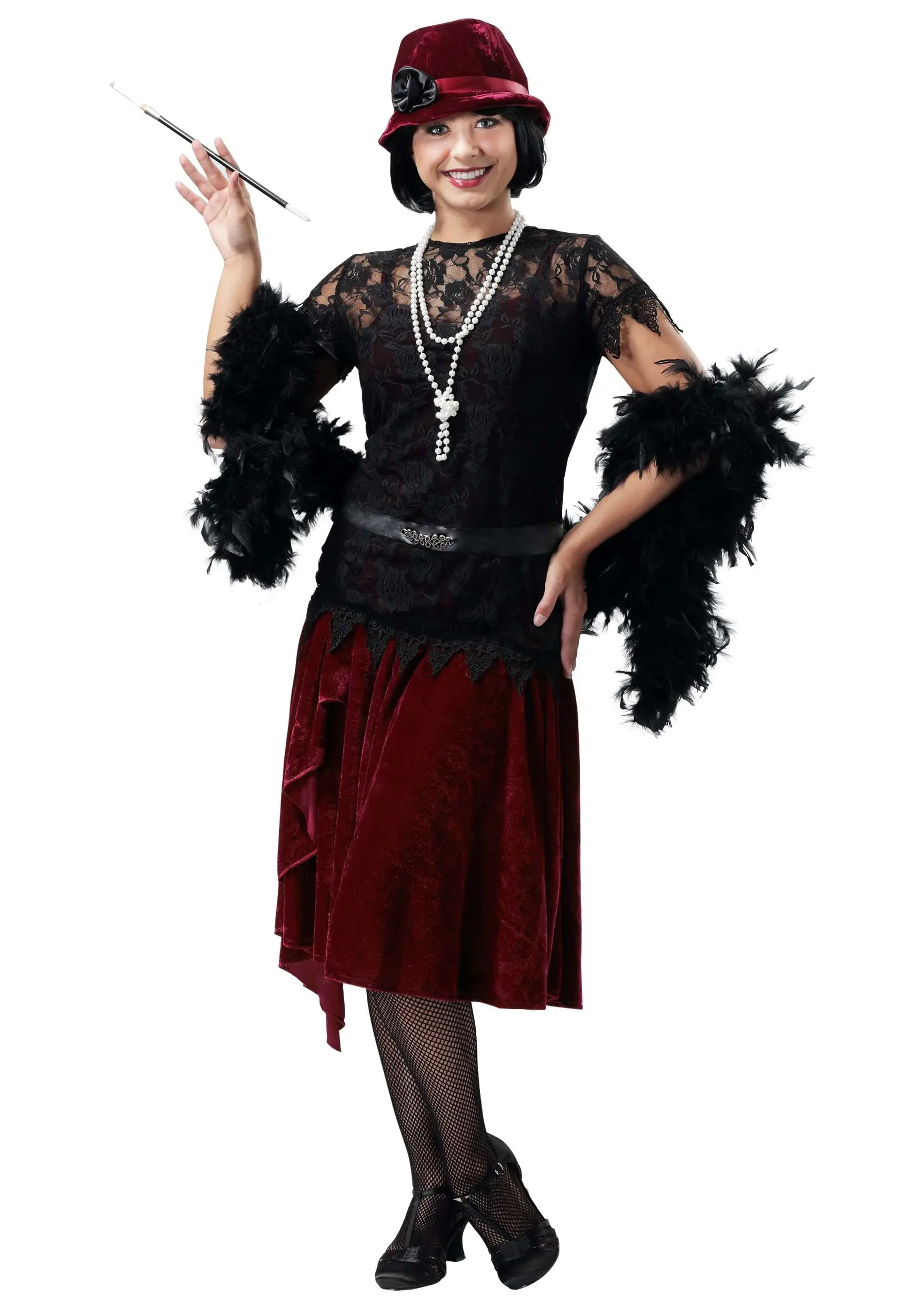 Women's Toe Tappin' Flapper Costume Dress 1 Women's Toe Tappin' Flapper Costume Dress