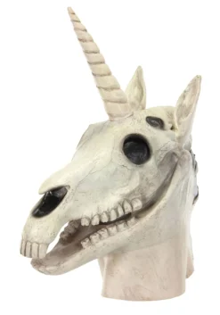 Unicorn Skull Mouth Mover Mask -Fun Costumes Shop unicorn skull mouth mover mask alt 4