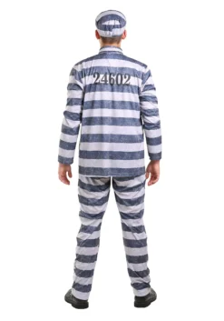 Men's Vintage Prisoner Costume -Fun Costumes Shop vintage prisoner mens costume 1