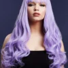 Smiffys Violet Fever Gigi Heat Styleable Wig For Women