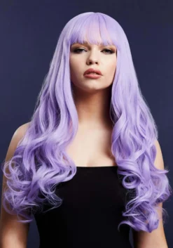 Smiffys Violet Fever Gigi Heat Styleable Wig For Women