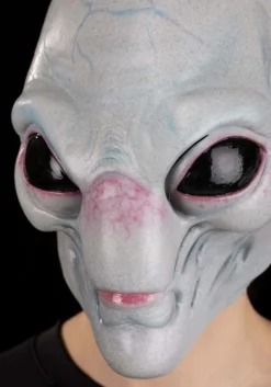 Alien Visitor Mask For Adults -Fun Costumes Shop visitor mask alt 2
