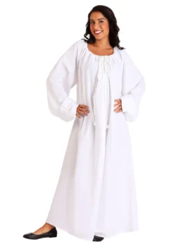 White Renaissance Chemise Costume