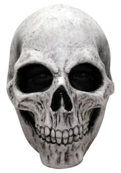 Realistic White Skull Mask