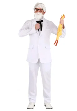 Men's White Suit Costume -Fun Costumes Shop white suit mens costume alt 6