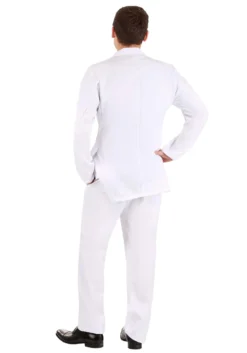 Men's White Suit Costume -Fun Costumes Shop white suit mens costume alt 7