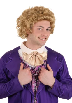 Willy Wonka And The Chocolate Factory Willy Wonka Wig For Men -Fun Costumes Shop willy wonka and the chocolate factory mens willy wonka wig a 1