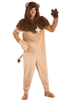 Wizard Of Oz Cowardly Lion Costume For Adults