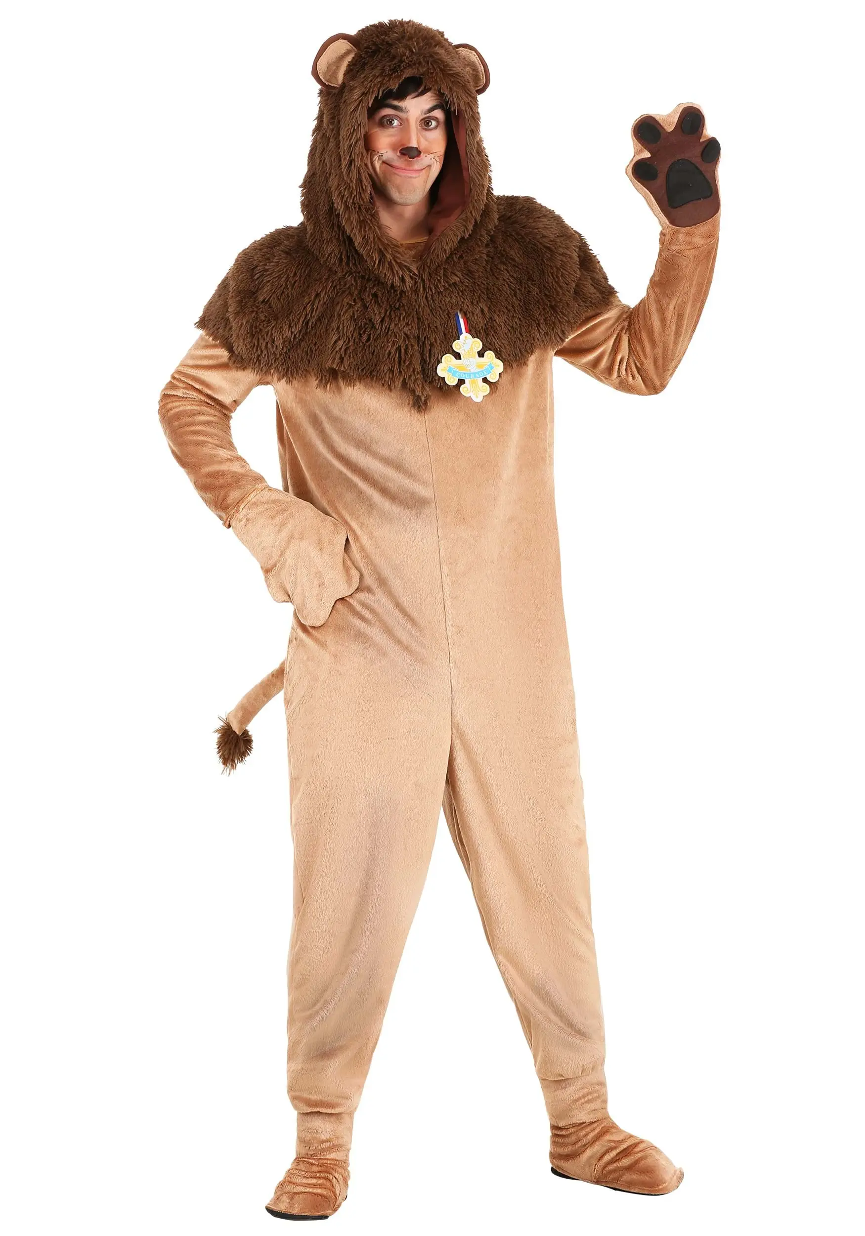 Wizard Of Oz Cowardly Lion Costume For Adults 1 Wizard Of Oz Cowardly Lion Costume For Adults