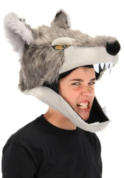 Wolf Jawesome Costume Hat 6 Wolf Jawesome Costume Hat -Fun Costumes Shop wolf jawesome hat alt 2
