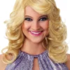 Women's 1970s Feathered Blonde Wig