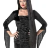 40" Long Black Wig For Women