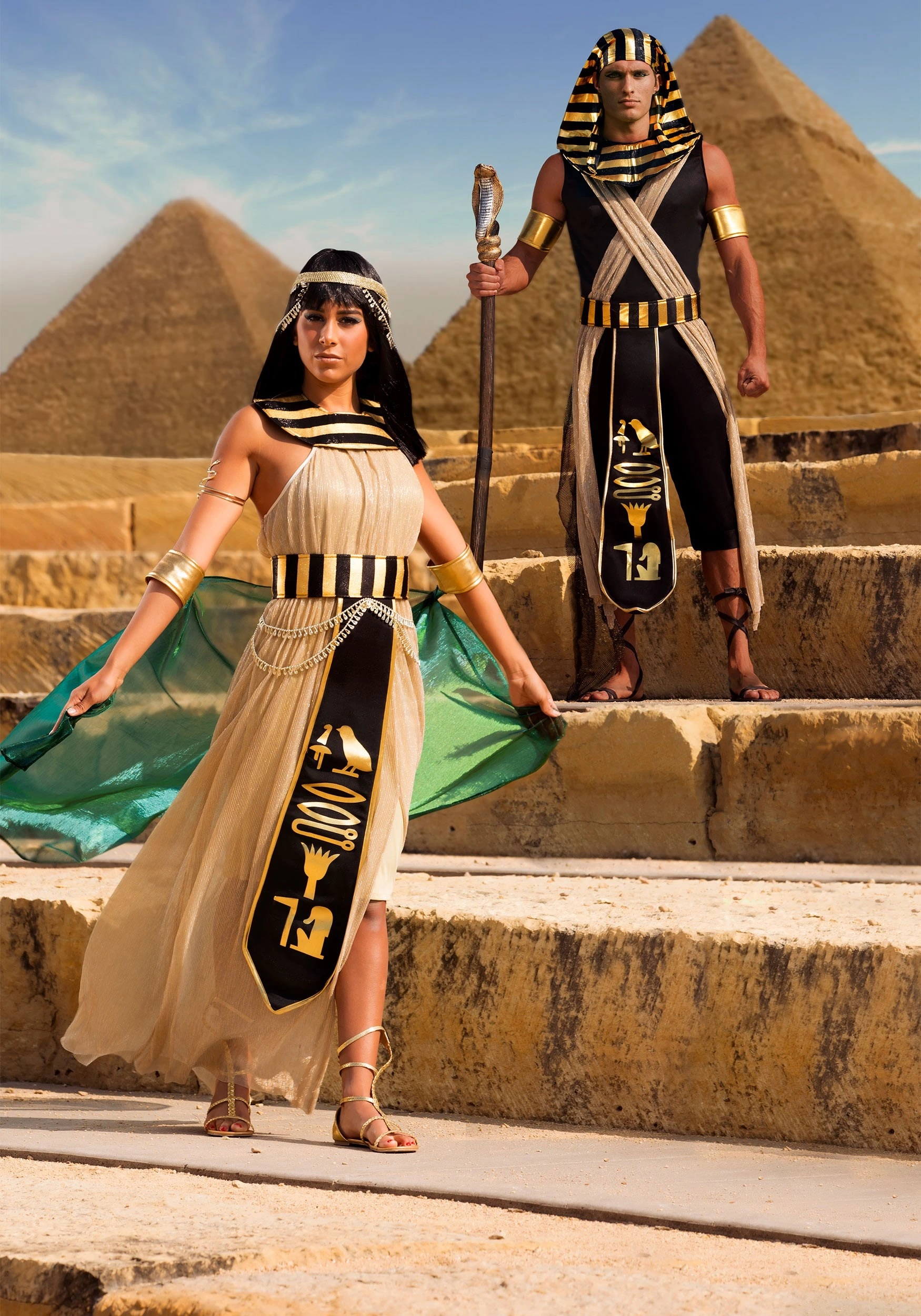 All Powerful Cleopatra Plus Size Women's Costume 3 All Powerful Cleopatra Plus Size Women's Costume - Image 3
