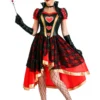 Dark Queen Of Hearts Costume For Women