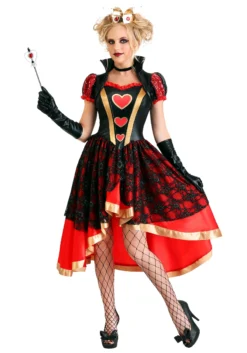 Dark Queen Of Hearts Costume For Women
