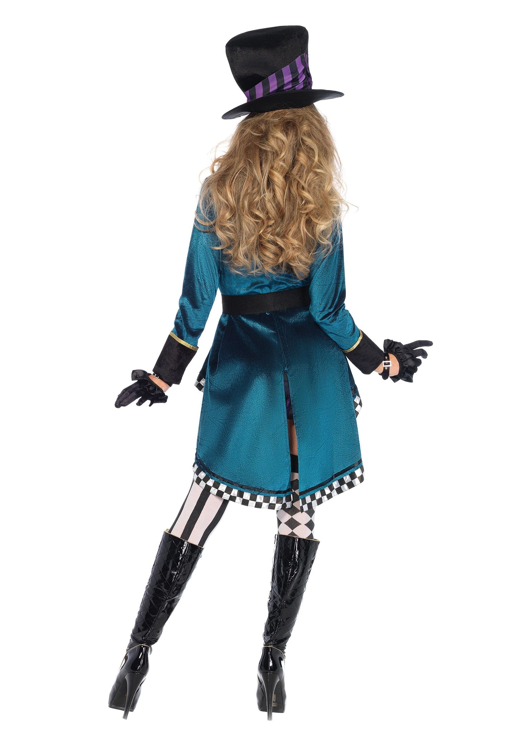 LEG AVENUE Women's Delightful Hatter Costume 2 LEG AVENUE Women's Delightful Hatter Costume - Image 2