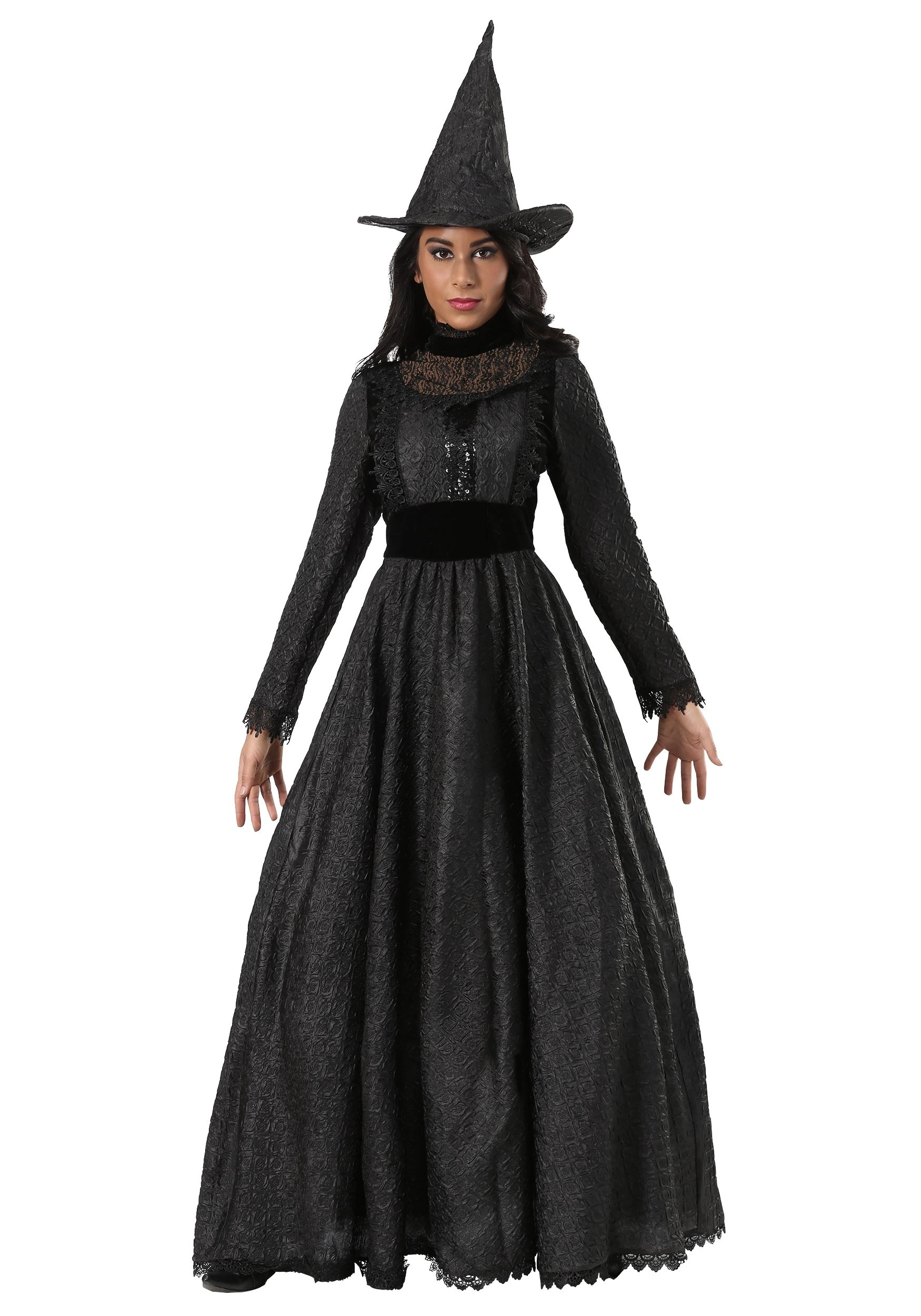 Adult Deluxe Dark Witch Costume 2 Adult Deluxe Dark Witch Costume - Image 2