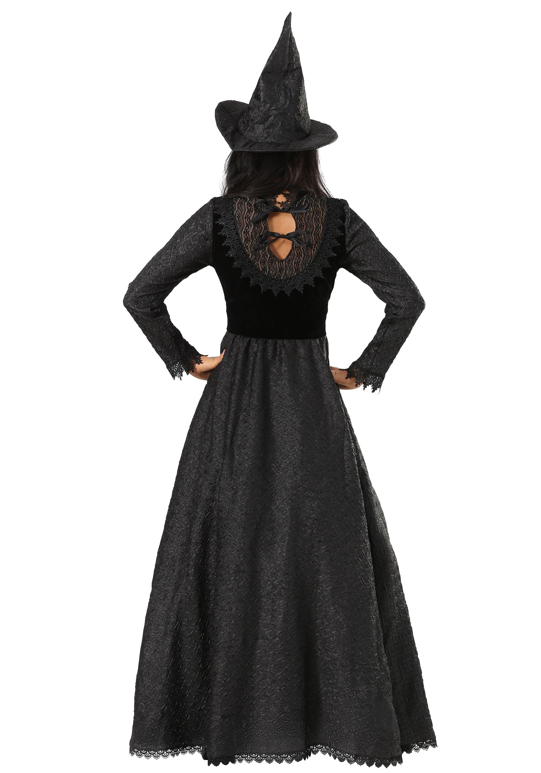 Adult Deluxe Dark Witch Costume 3 Adult Deluxe Dark Witch Costume - Image 3