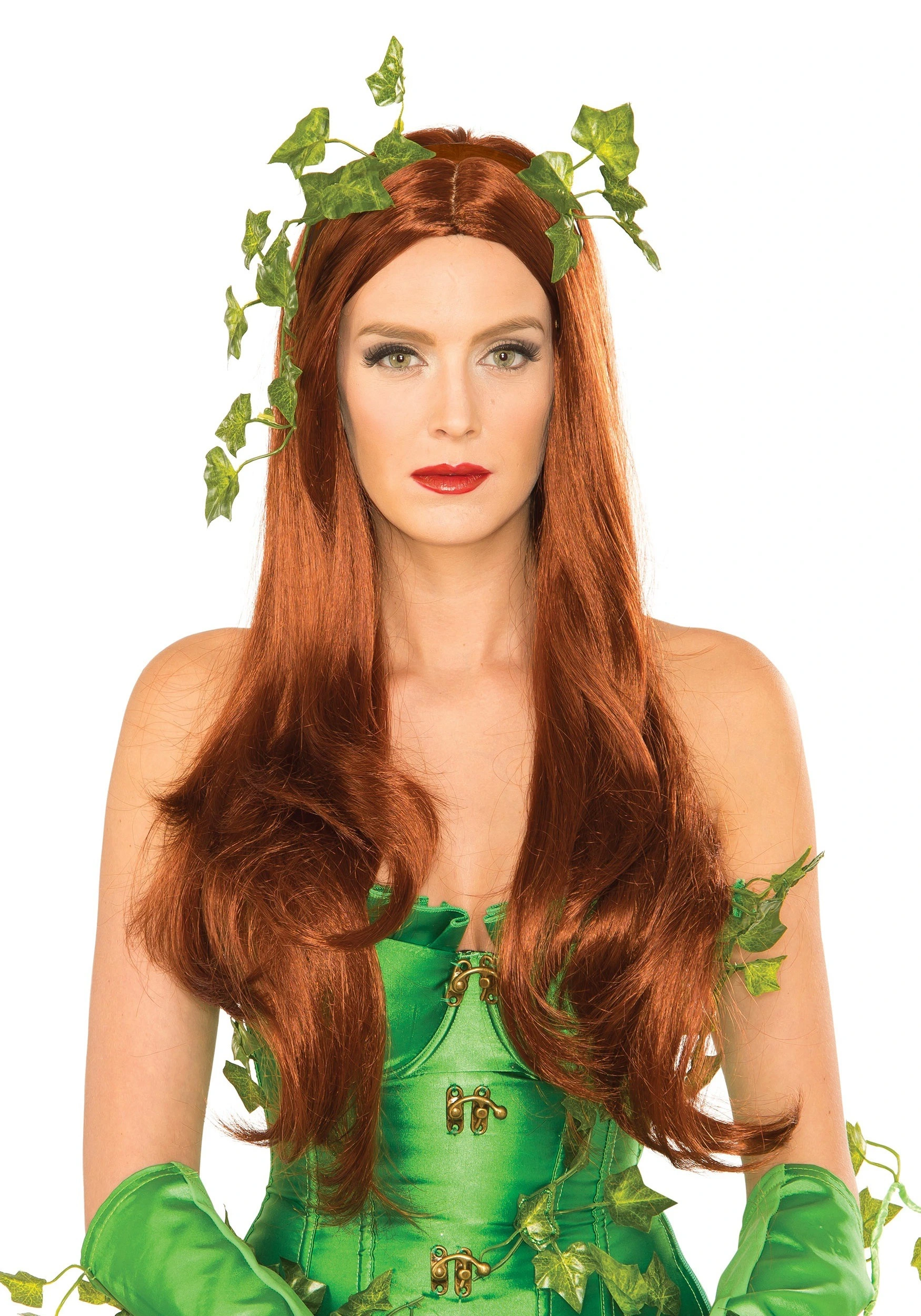 Women's Deluxe Poison Ivy Wig 1 Women's Deluxe Poison Ivy Wig