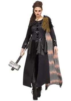 Fun World Womens Dreaded Viking Wig -Fun Costumes Shop womens dreaded viking wig alt 2