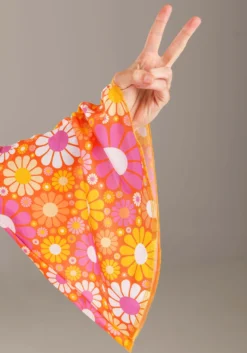 Far Out Flower Costume Dress For Women -Fun Costumes Shop womens far out flower dress costume alt 2